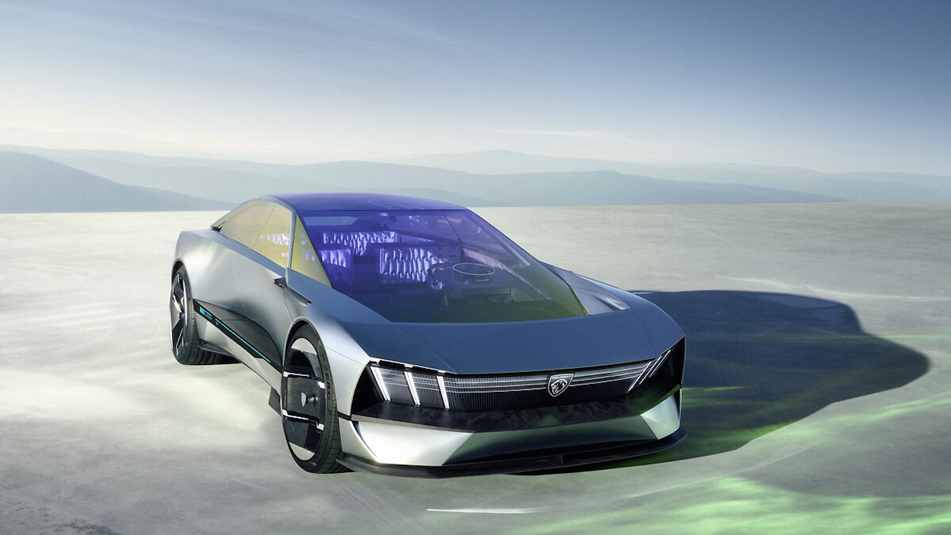 This is the Inception concept that Peugeot showed off at CES recently.