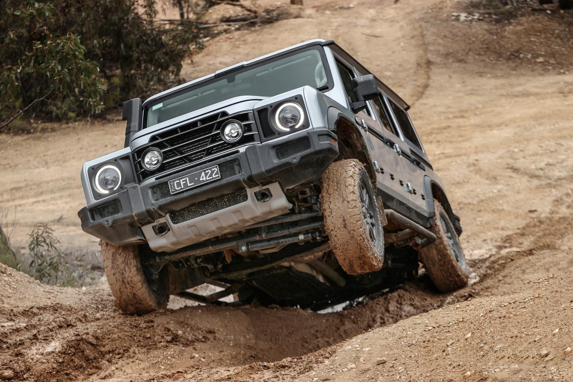 And with its locking diffs and other AWD trickery it really can scale the heights.