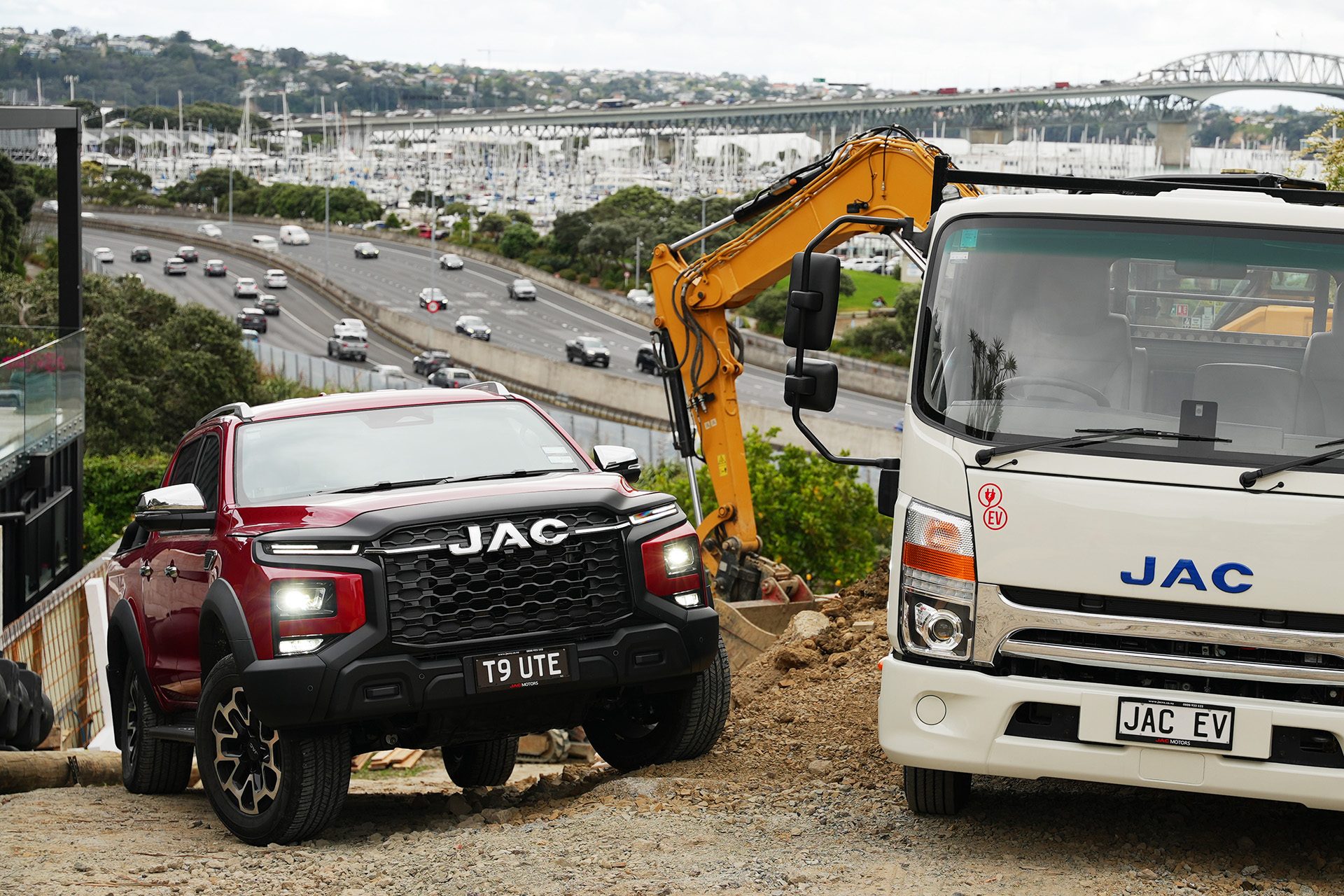JAC T9 on the job.