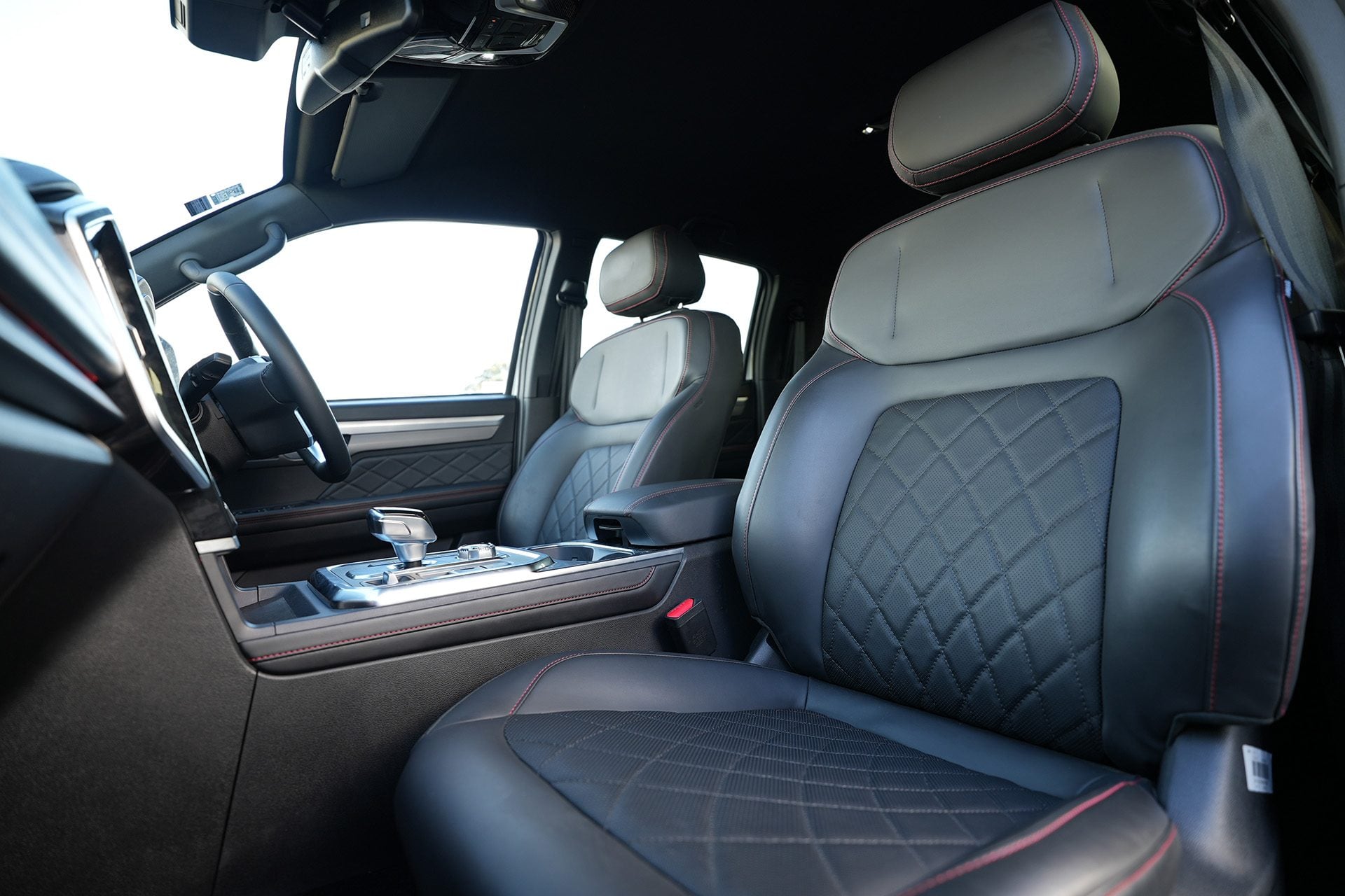 Seats feel about as plush as they look.