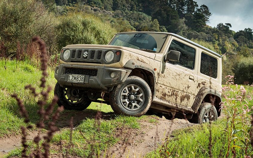 Getting down and dirty at the local launch some years ago.