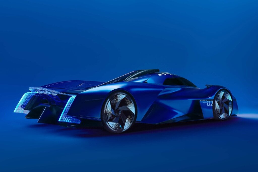 Clearly a concept car here but expect the road-ready hypercar to look every bit as radical.