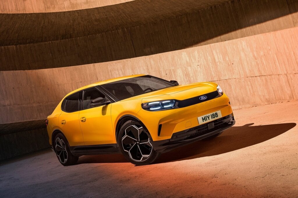This is the Capri EV that uses ID 4 underpinnings.
