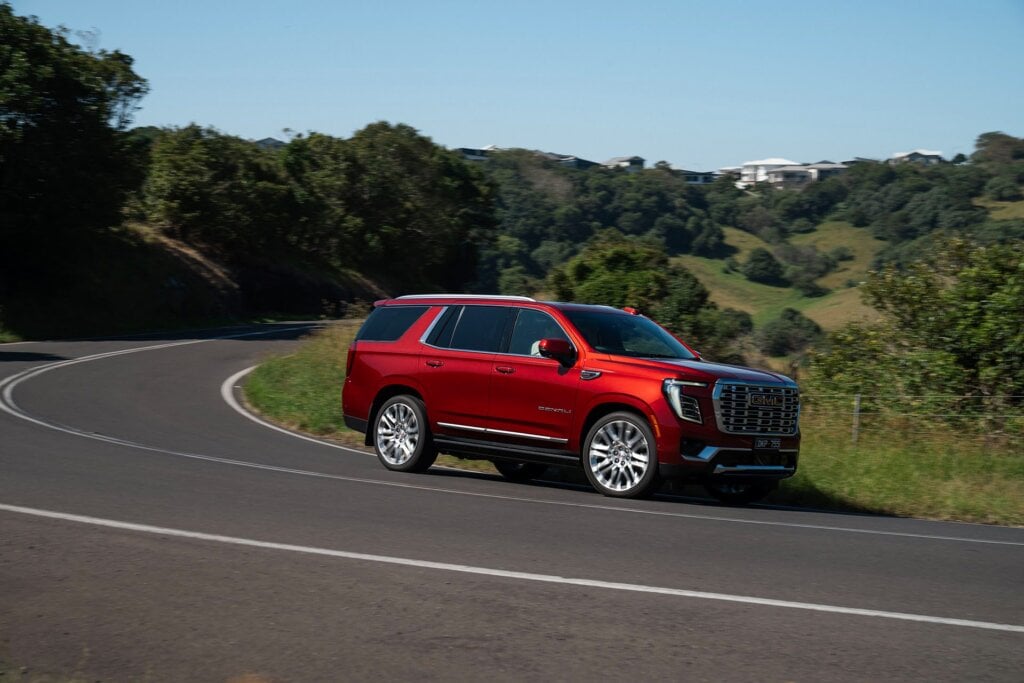 Biggest wheels of any production vehicle for Yukon Denali.