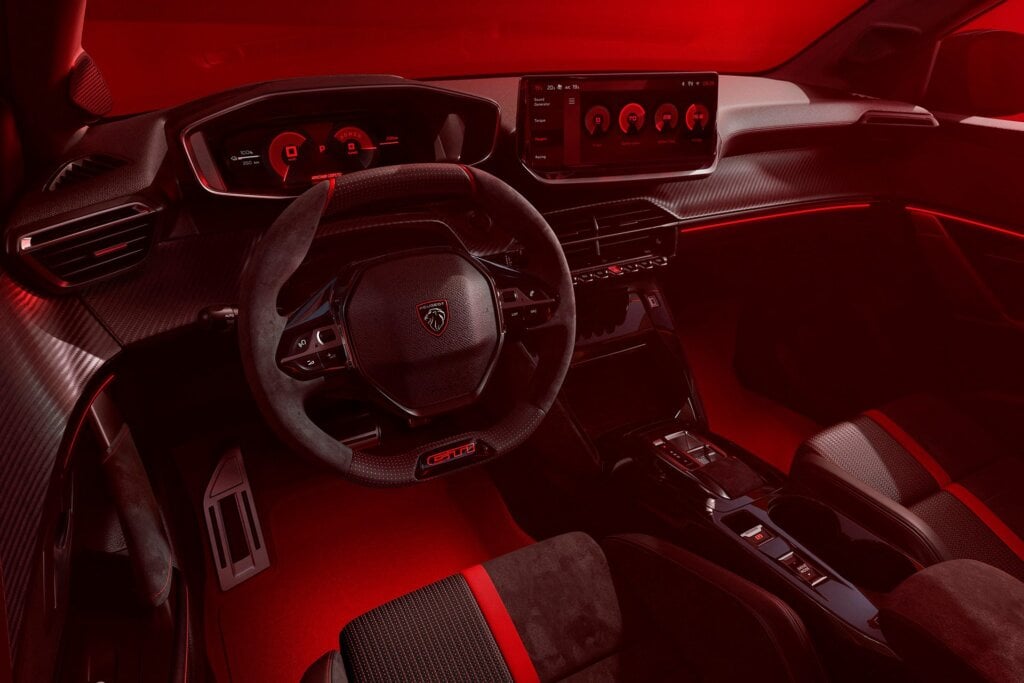 From the driver's perspective.