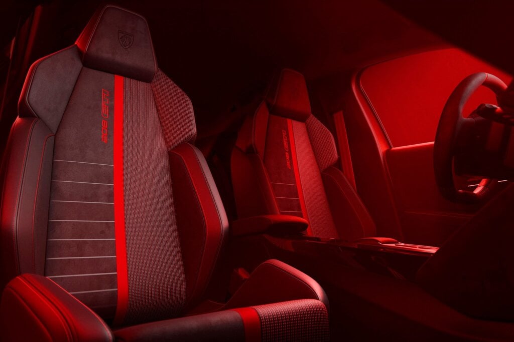 Everything red tinged for the release.