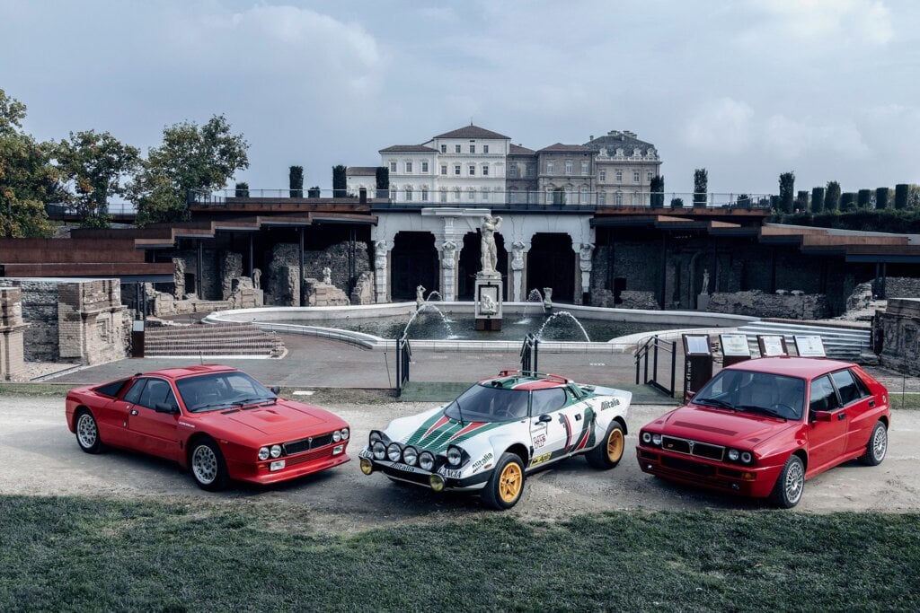 A design day showing off some famous models when Lancia was a force to be reckoned with.
