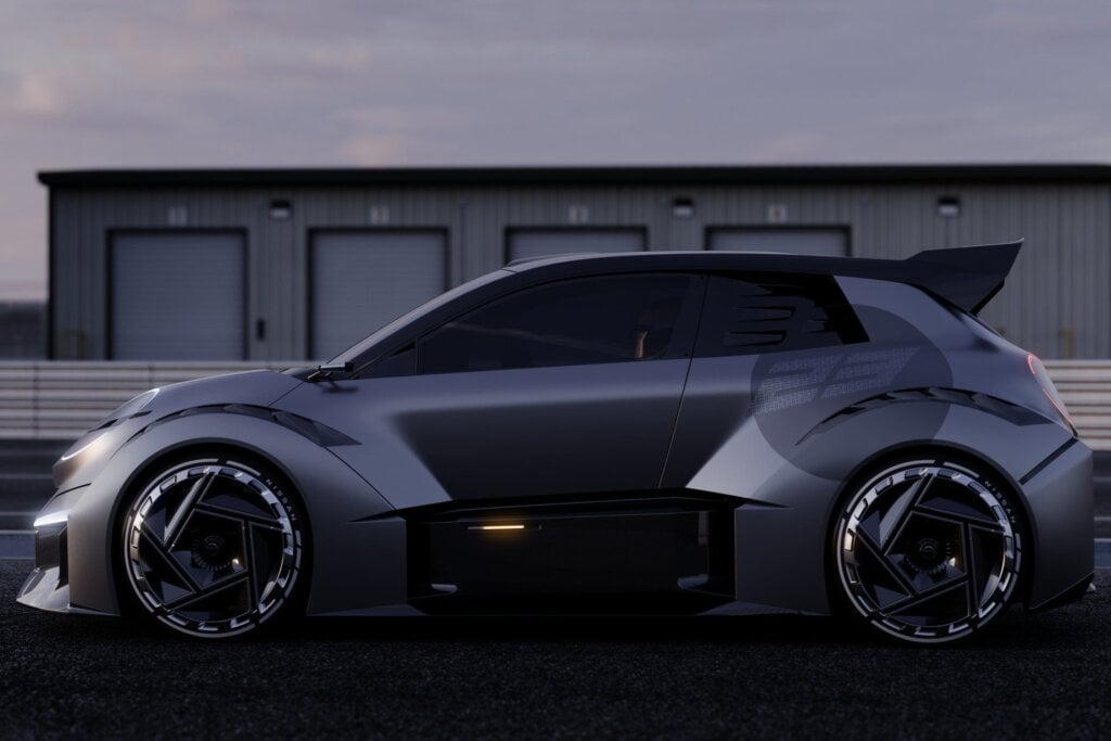 This is a 2023 Nissan concept car but if it looked half as good as this...