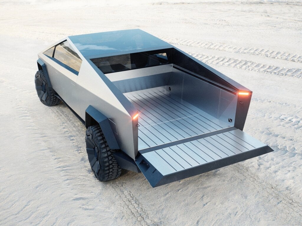 Cybertruck load tray.