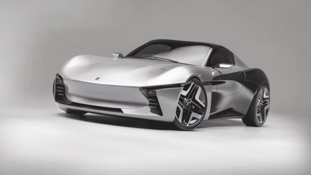 Reminds somewhat of old RX-7.