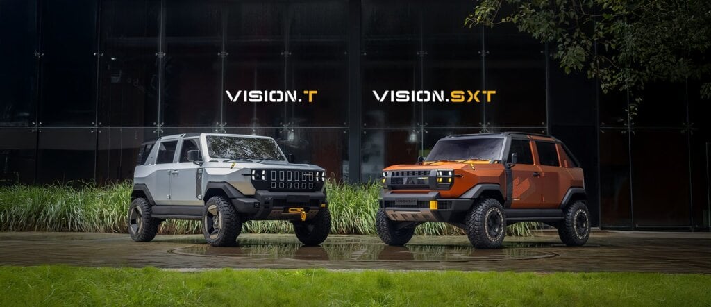 Two of the four SUVs that will dot down in 2027.
