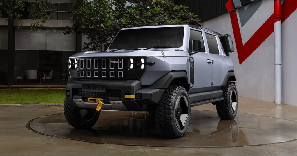 Another go-anywhere Mahindra.