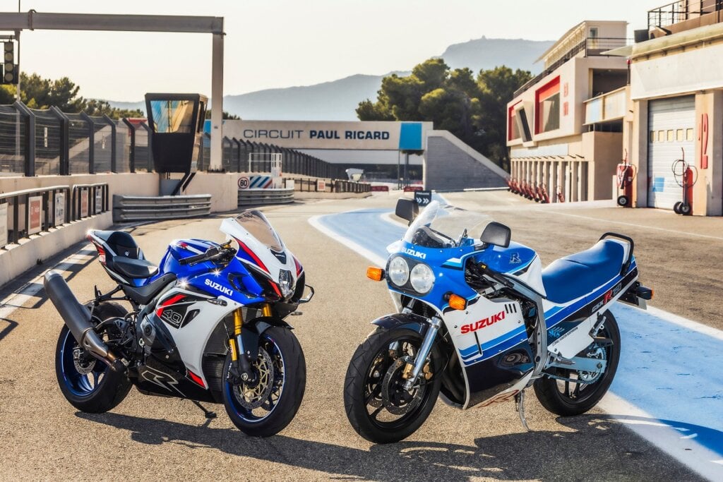 I am old enough to remember seeing the first examples of the GSX-R 750 racing at Pukekohe.
