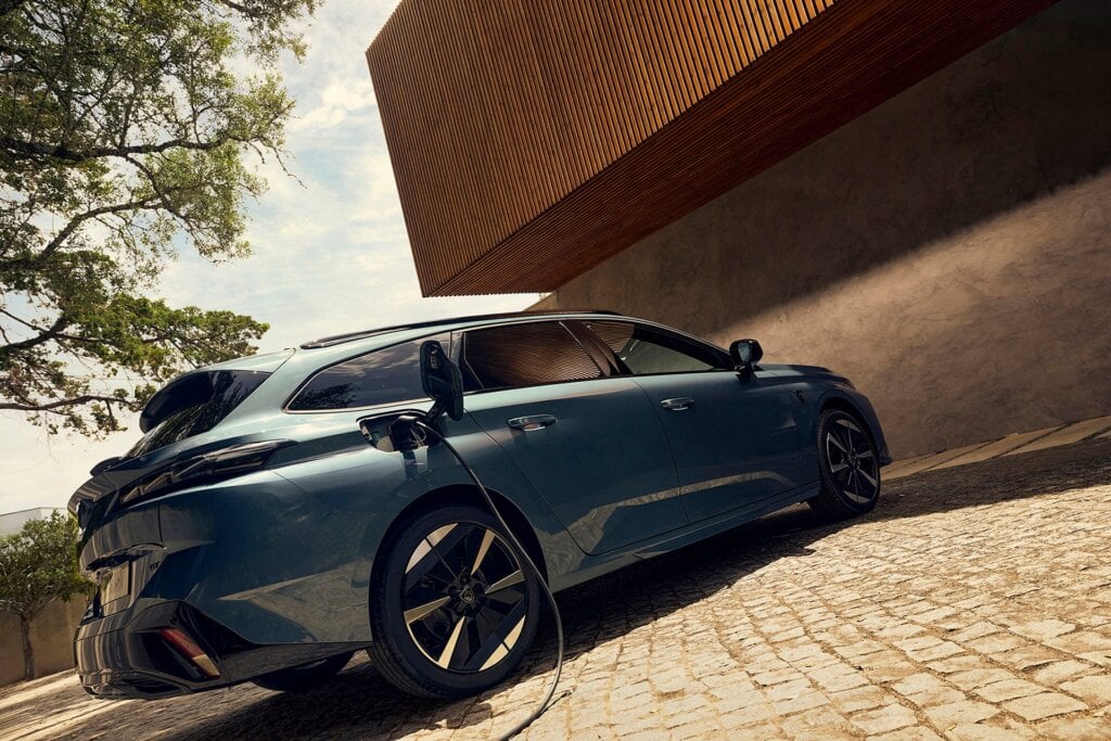 And here is the PHEV or EV charging.