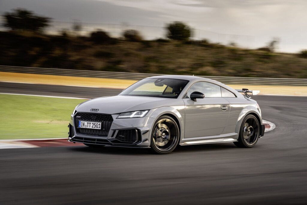 What the outgoing Audi TT looked like in 2023.