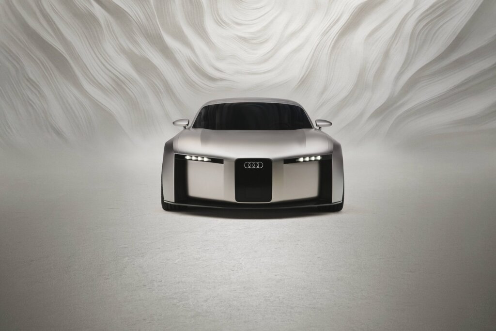 Elegant front end for new Audi Concept C.