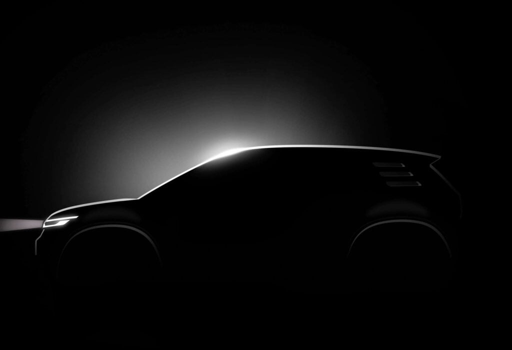 This was the initial teaser shot for the ID.2X.