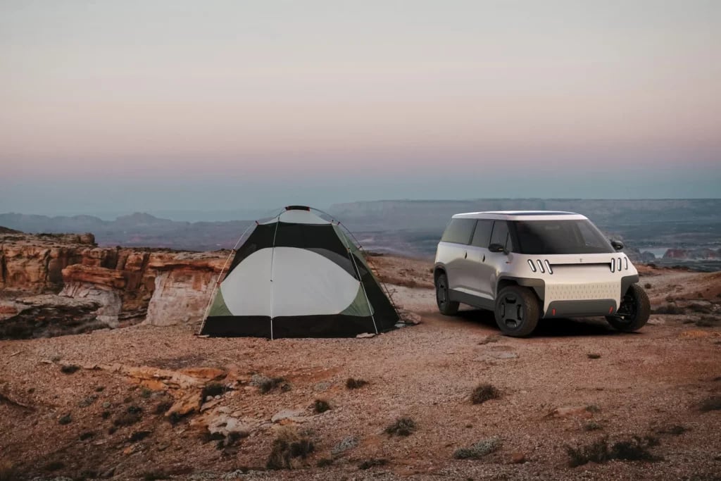 The TELO MT1 with camper option shown here.