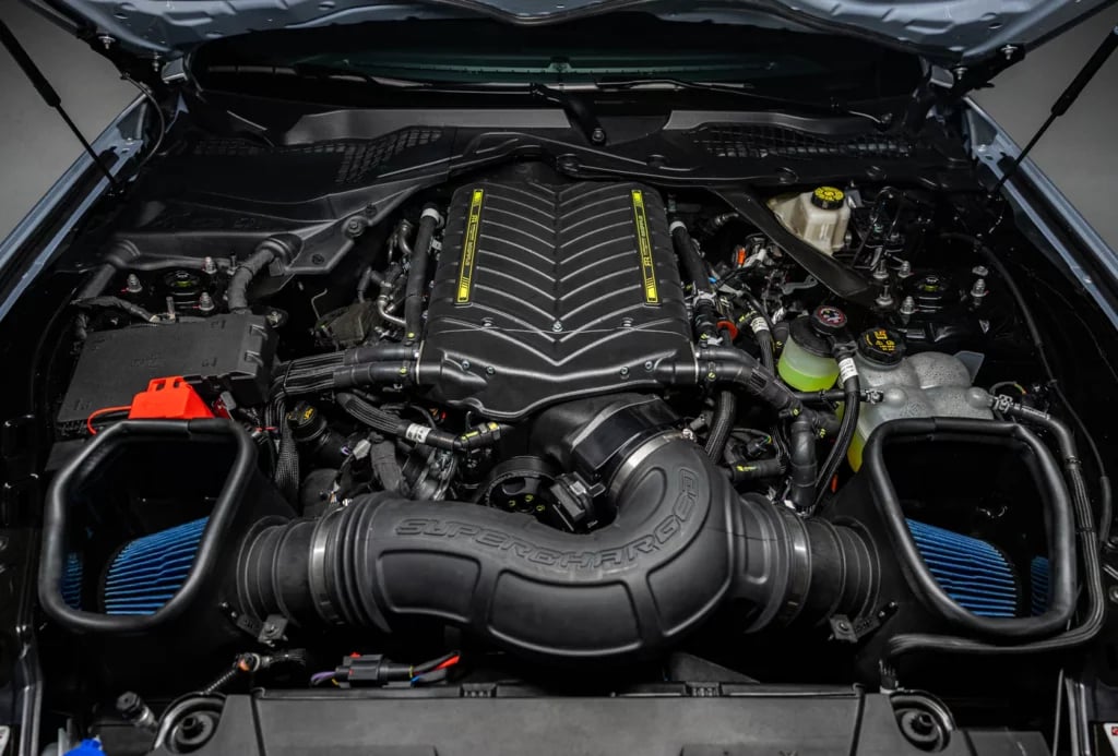All muscle under the hood.