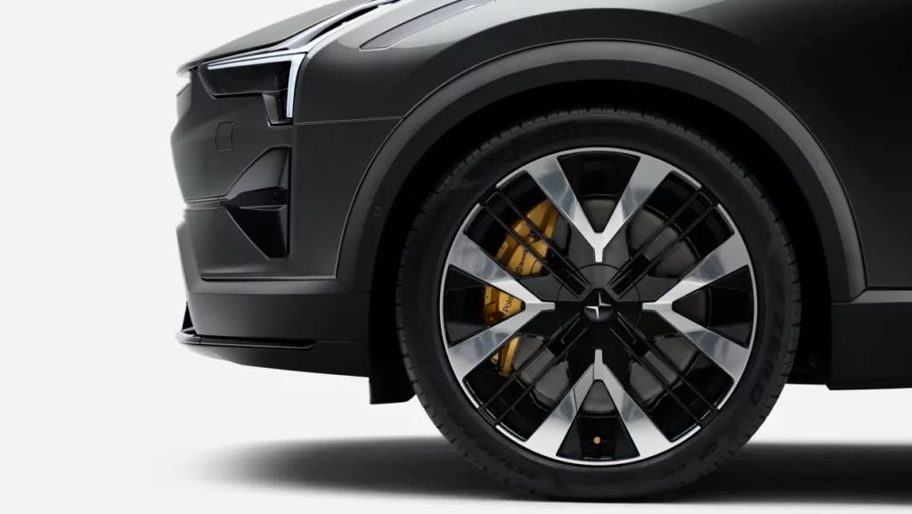 Only the best, Brembo calipers for Polestar 3.