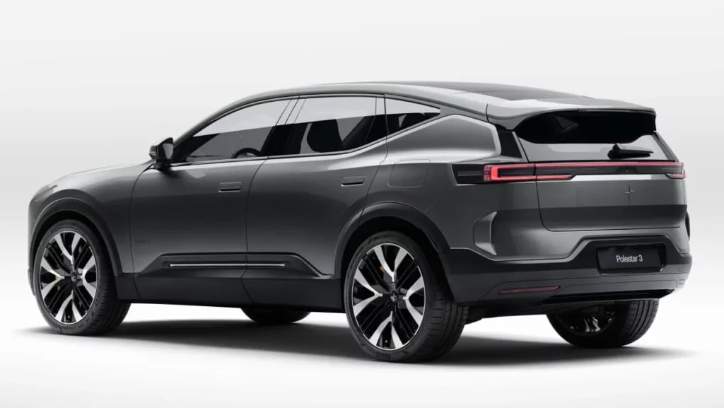 Nice coupe-like curves for the updated Polestar 3.