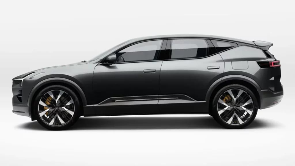 Smart profile for updated Polestar 3 SUV.