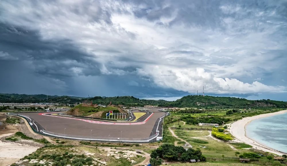 The Mandalika Circuit hosting MotoGP this weekend.