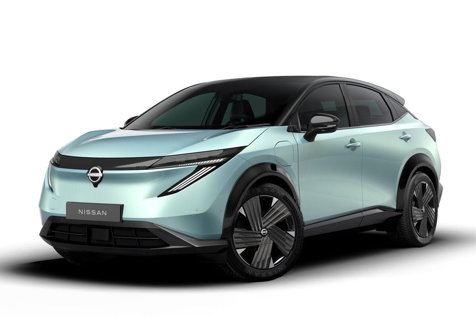 2026 Nissan Ariya on a white background