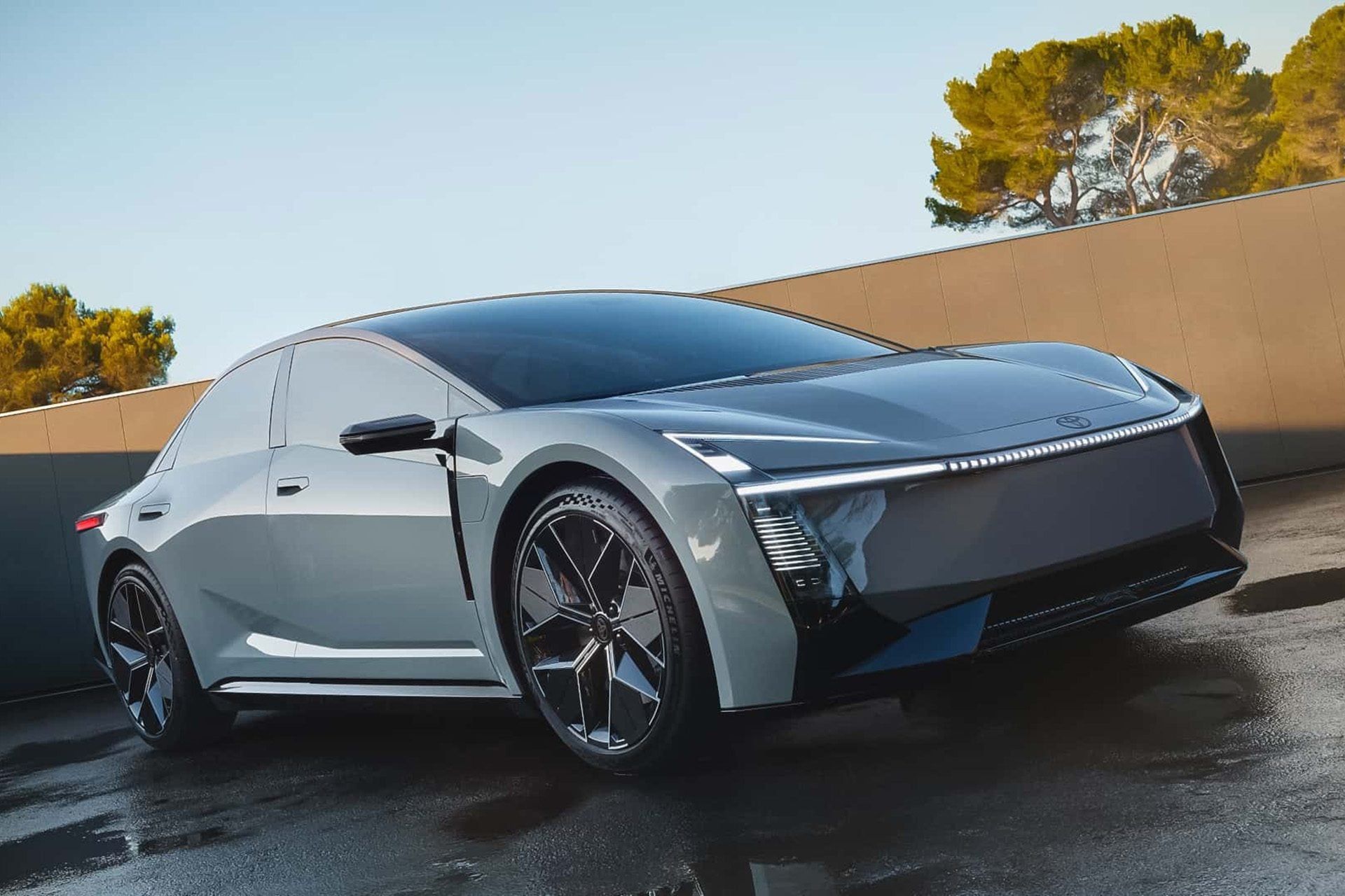 Corolla Concept under blue skies