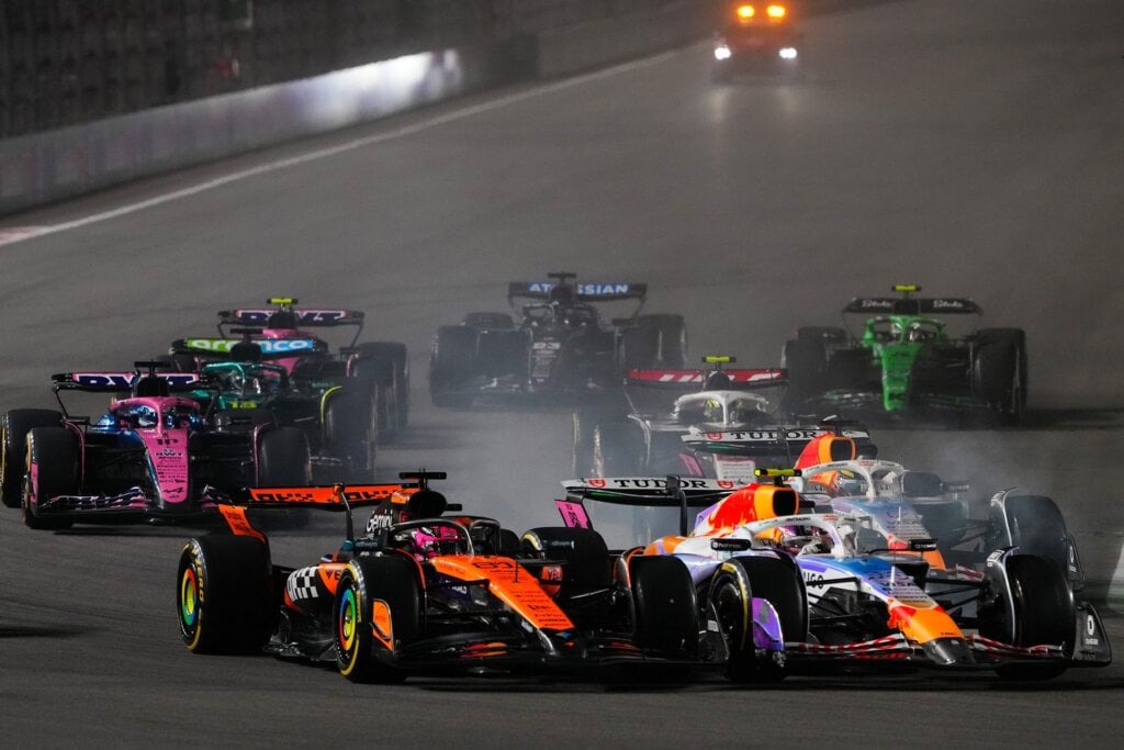 F1 cars