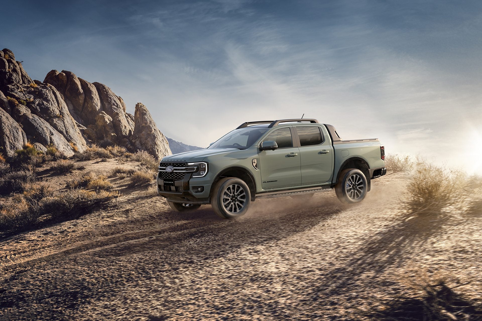 2026 Ranger Platinum in green