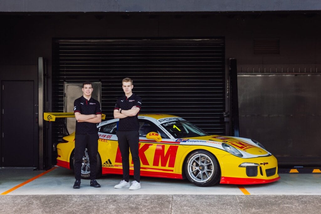 Bewley and Giltrap with yellow 911