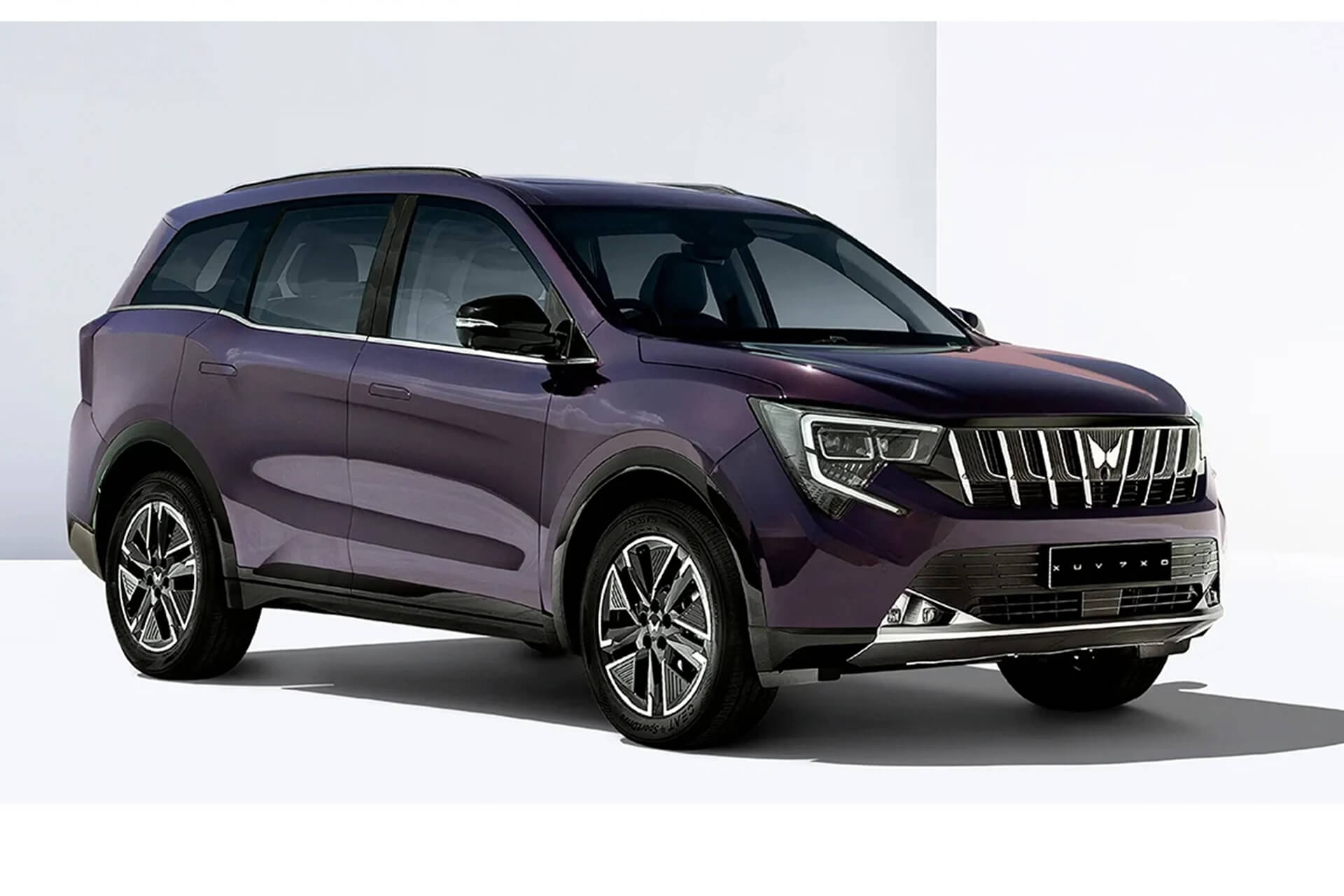 Mahindra XUV 7XO in purple