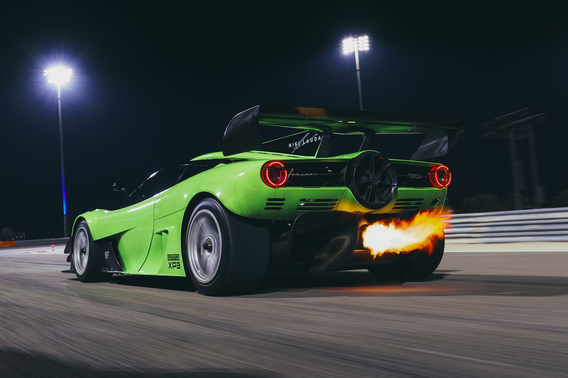 GMA T50s shooting orange flames