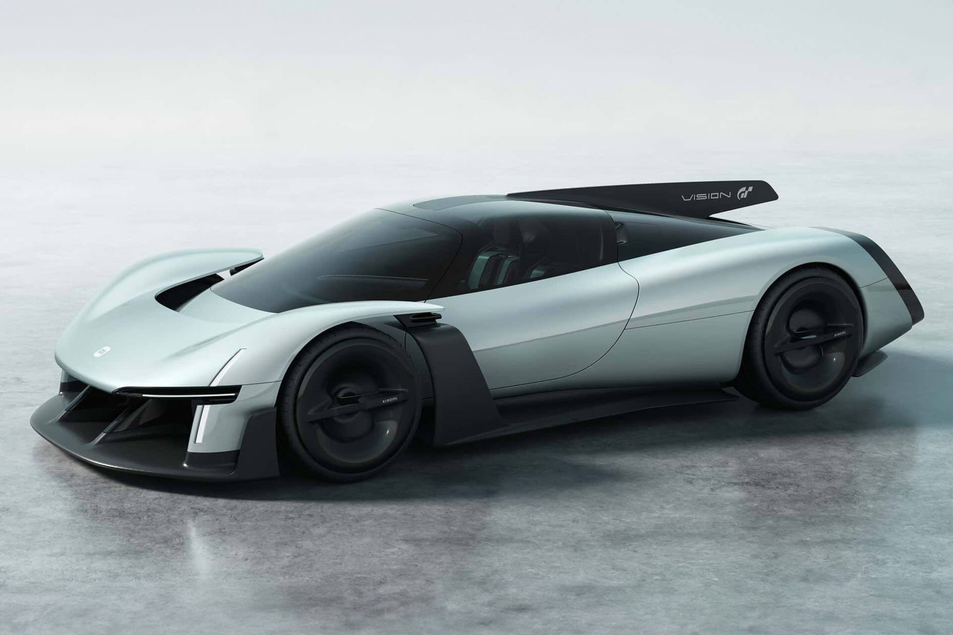 Xiaomi GT concept in greenish grey silver