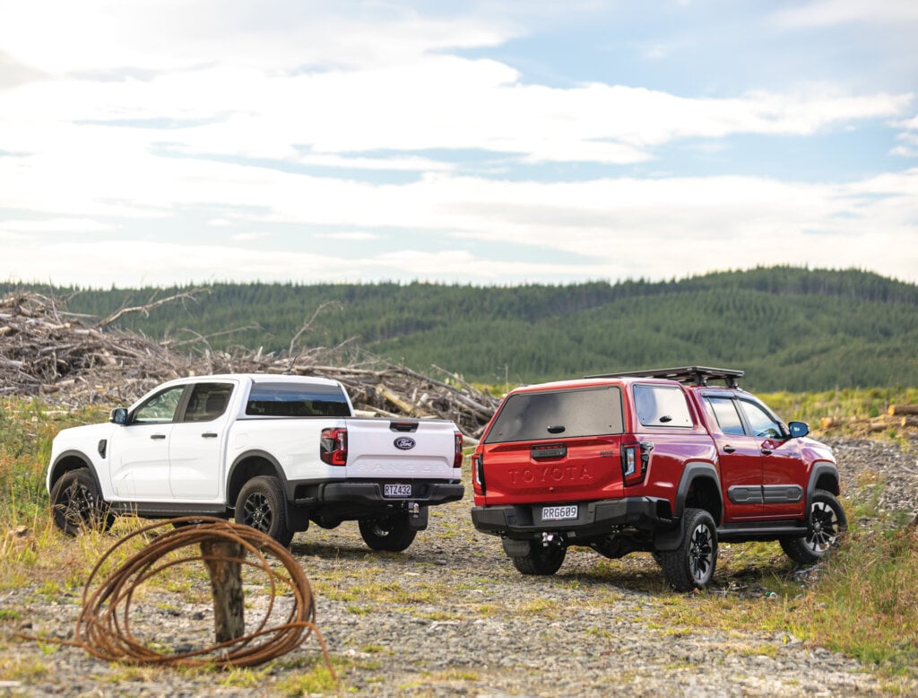 Ford Ranger and Toyota Hilux