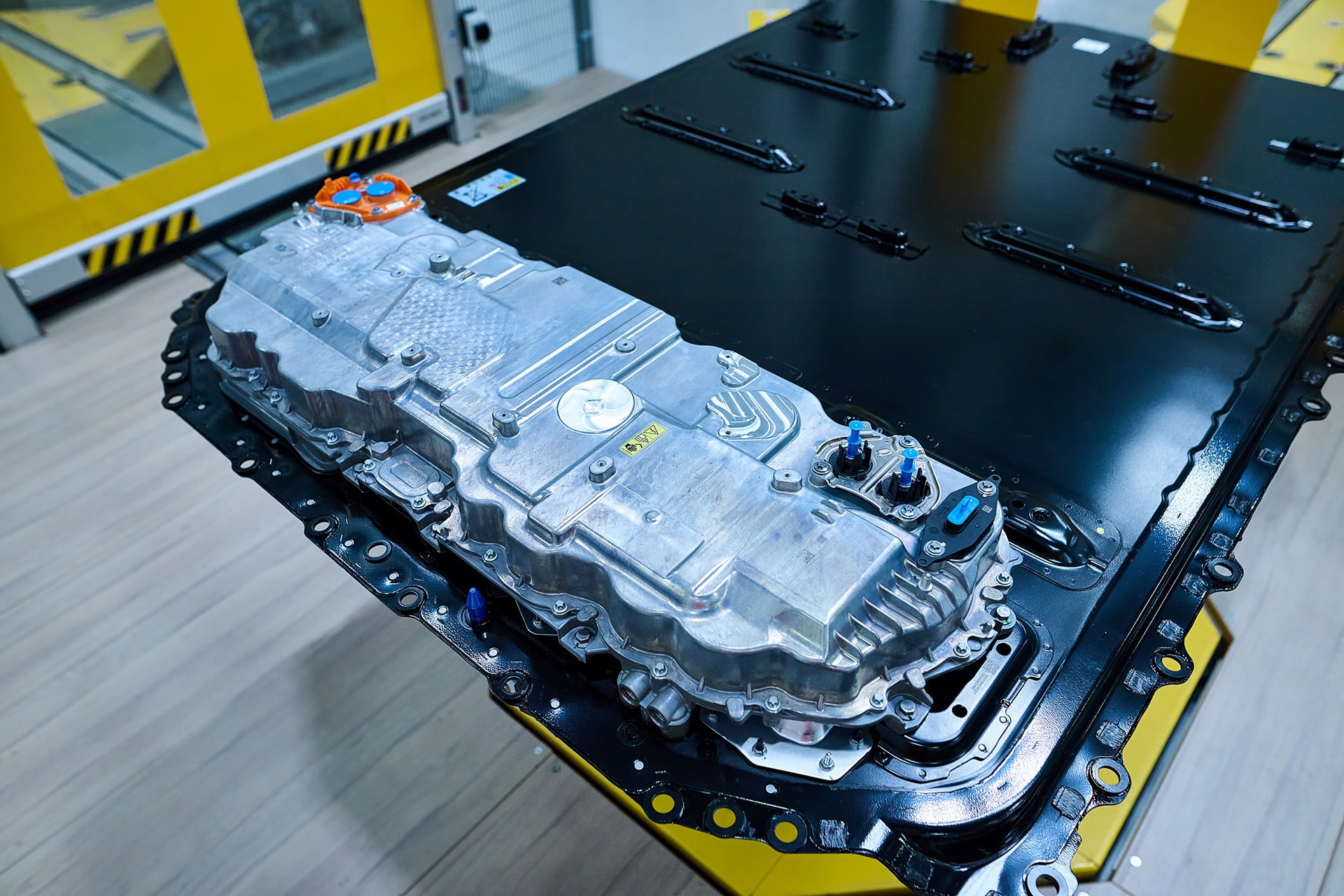 a black battery pack