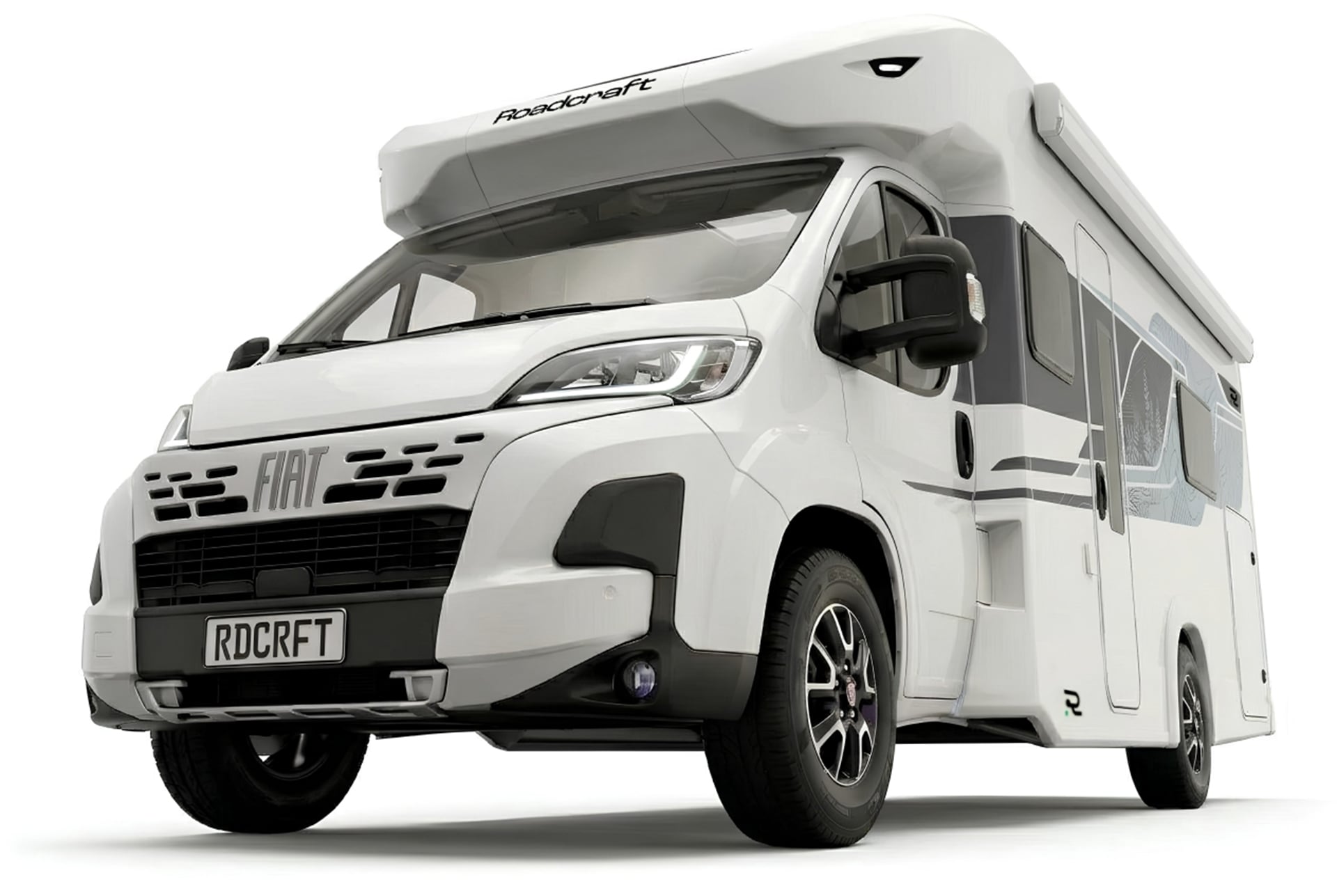 TrailLite Roadcraft in white on white