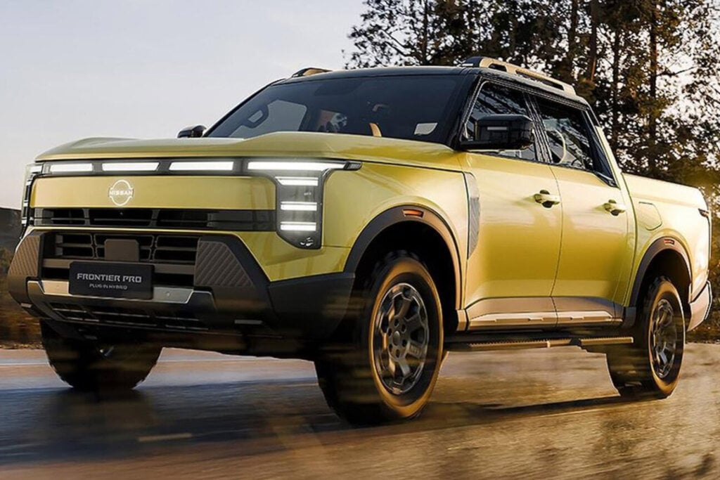 Nissan Frontier Pro plug-in hybrid ute