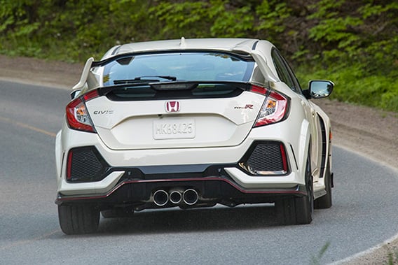Honda Civic Type R rear