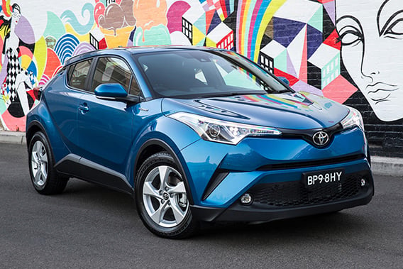 Toyota C-HR front