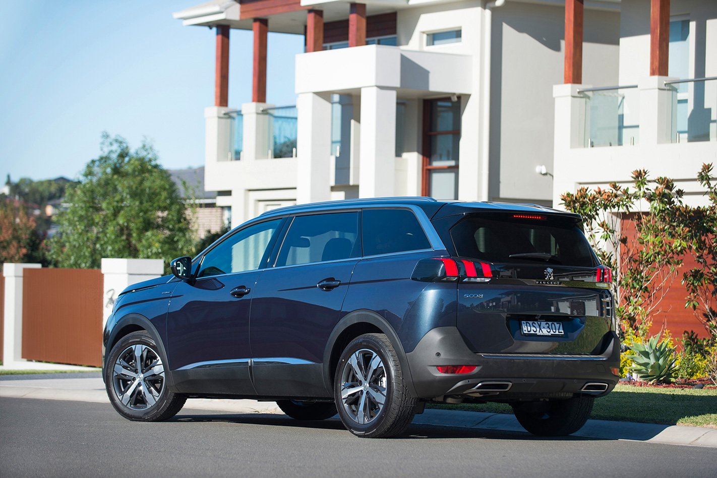 Peugeot 5008 gt line rear
