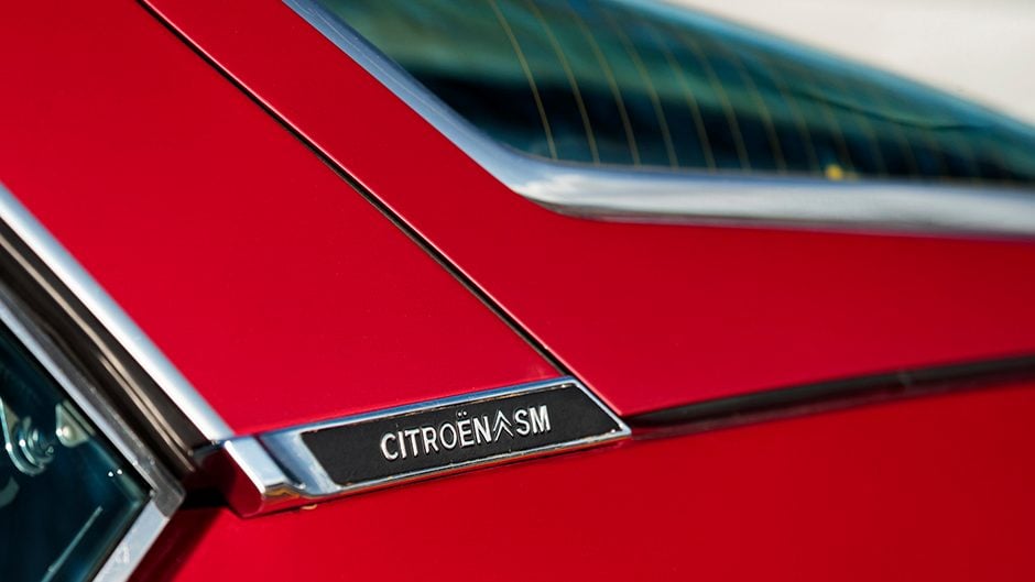 1972 Citroen SM badge