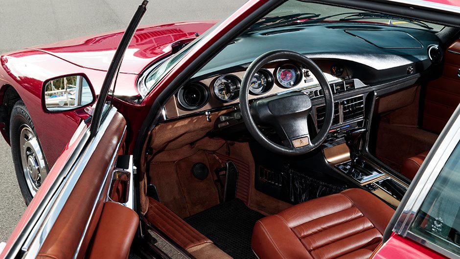 1972 Citroen SM interior