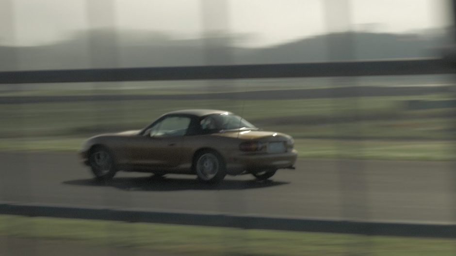 1998 Mazda MX-5 on race track