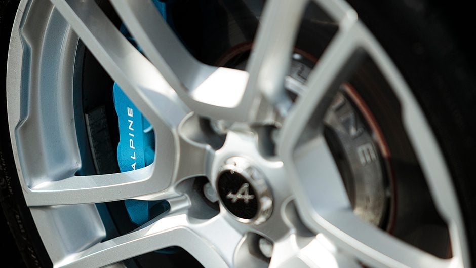 2018 Alpine A110 brakes