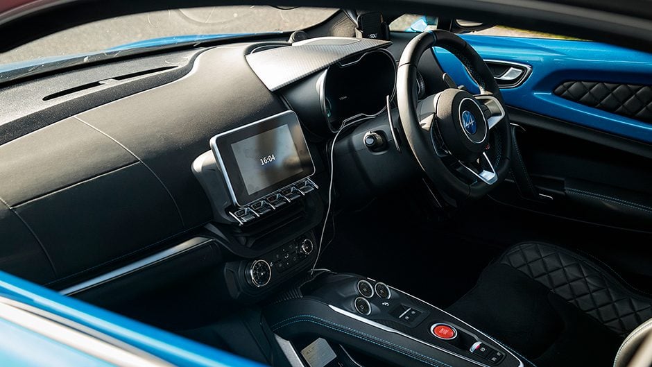2018 Alpine A110 interior