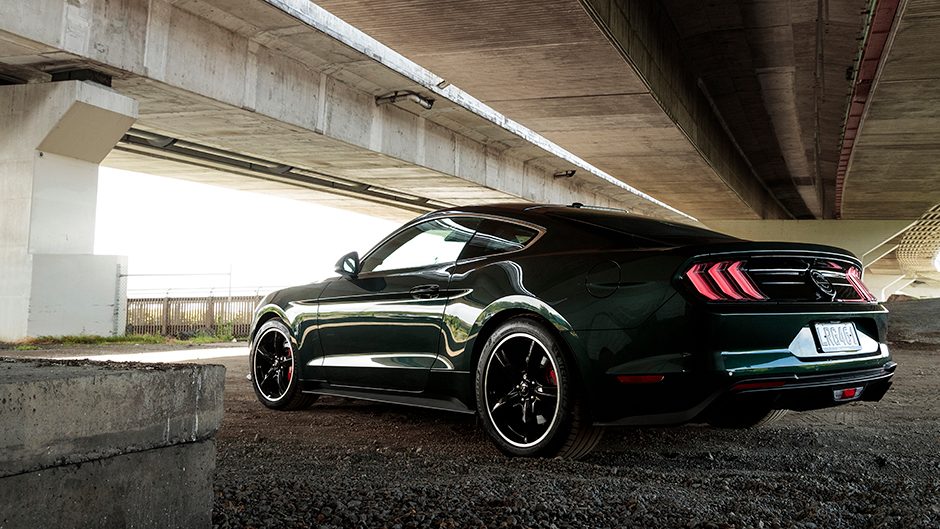 Ford Mustang Bullitt rear static