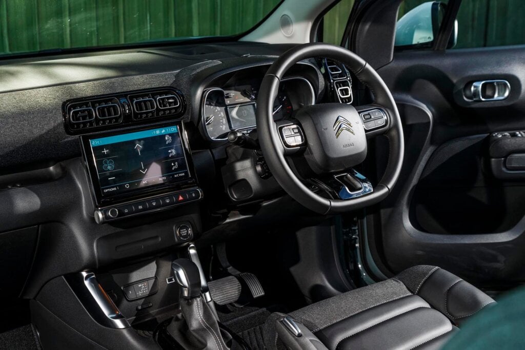 2022 Citroen C3 Aircross Shine interior