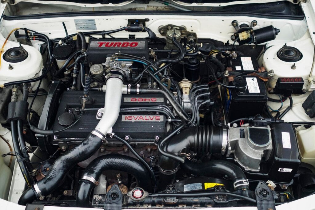 1986 Mazda Familia 4x4 DOHC Turbo engine